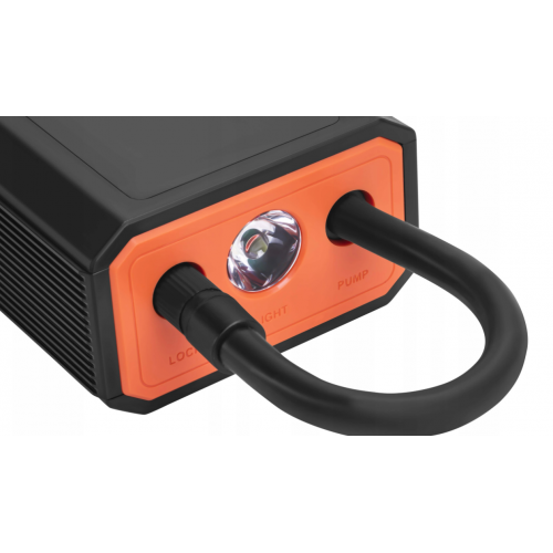 Akumulatora kompresora sūknis 0,2-10,3 bāri, LCD. USB, LED 500mAh Kraft&dele (KD5534)