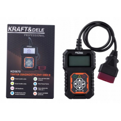 Диагностический сканер OBD II от Kraft&Dele (KD5670)