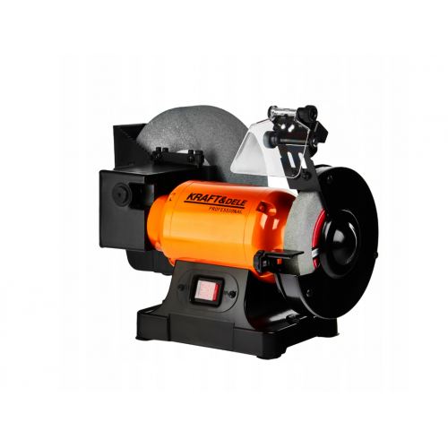 Daudzfunkcionāla galda slīpmašīna 2x akmens/sausā/slapjā slīpēšana 1800W 230V (KD569)