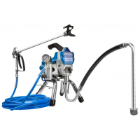 Krāsas pistole hidrodinamiska smidzināšanas pistole 1500W 2,3 l/min uzgalis no Kraft&dele (KD5795)
