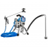 Krāsas pistole hidrodinamiska smidzināšanas pistole 1500W 2,3 l/min uzgalis no Kraft&dele (KD5795)