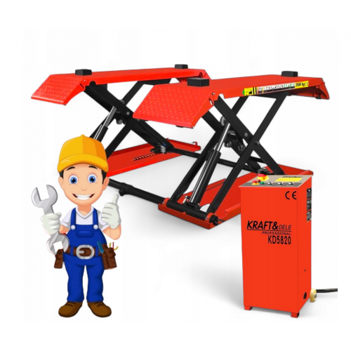 Šķērveida pacēlājs 3500kg , Automātisks 400V no Kraft&Dele (KD5821)