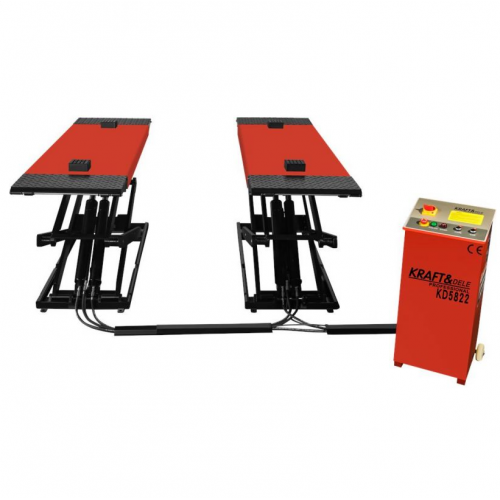 Automātiskais šķērveida auto pacēlājs 3800kg , 230v no Kraft&Dele (KD5822)