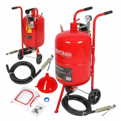 Sifona smilšu strūklas iekārta - tīrītājs 38L, 4.3 / 7.5 bar + piederumi no Kraft&dele (KD5854)