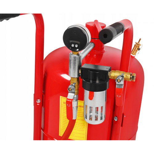 Сифонный пескоструйный аппарат 38л, 4.3 / 7.5 бар + аксессуары от Kraft&dele (KD5854)