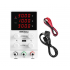 Laboratorijas barošanas bloks ar regulējamu precīzi 0-30V 10A LED 200-240 V AC Kraft&dele (KD5870)