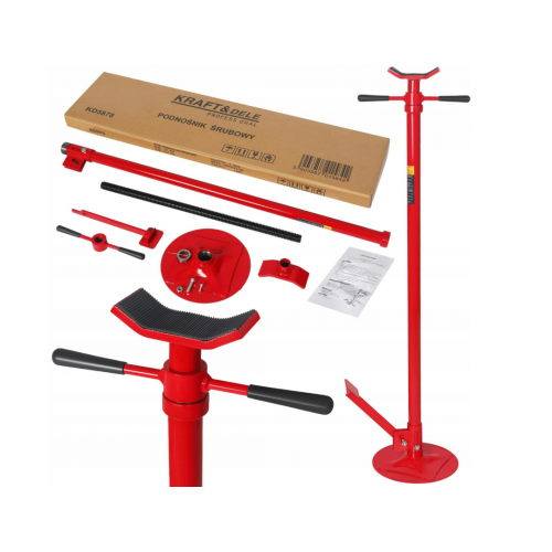 Механический винтовой домкрат 132-196 см от Kraft&Dele (KD5878)