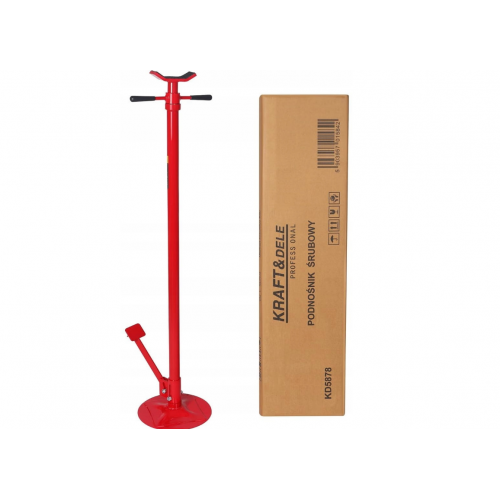 Механический винтовой домкрат 132-196 см от Kraft&Dele (KD5878)