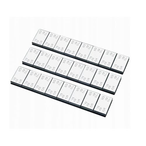 Cinka pārklājuma līmes atsvari 5 g x 1200 gab. rullis no Kraft&Dele (KD5904)