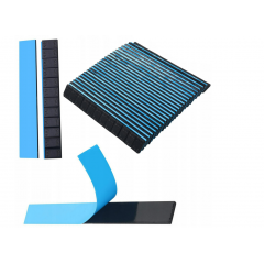 Cамоклеящиеся грузики для алюминиевых дисков, 12 x 5 г, 50 штук от Kraft&Dele (KD5905)