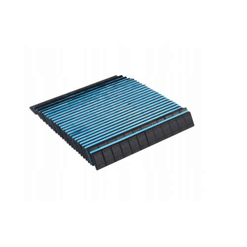 Cамоклеящиеся грузики для алюминиевых дисков, 12 x 5 г, 50 штук от Kraft&Dele (KD5905)