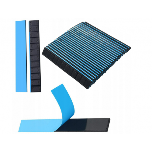 Самоклеящиеся грузики для алюминиевых дисков, 12 x 5 г, 100 штук от Kraft&Dele (KD5906)