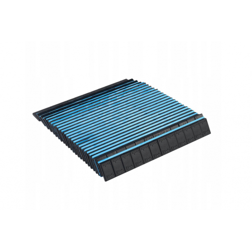 Самоклеящиеся грузики для алюминиевых дисков, 12 x 5 г, 100 штук от Kraft&Dele (KD5906)