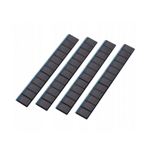 Самоклеящиеся грузики для алюминиевых дисков, 12 x 5 г, 100 штук от Kraft&Dele (KD5906)