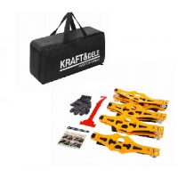 Universālas pretslīdes ziemas ķēdes automašīnu riteņiem, izturīgas, 8 gab. no Kraft&Dele (KD5930)
