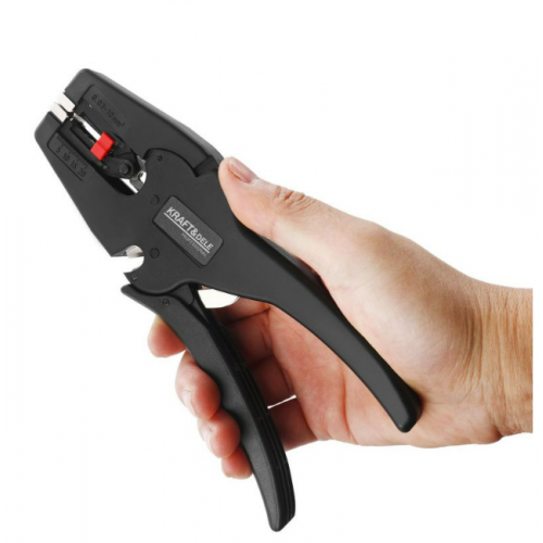 Automātiskais vadu izolācijas noņēmējs 0,03–10 mm2 no Kraft&Dele  (KD5950)