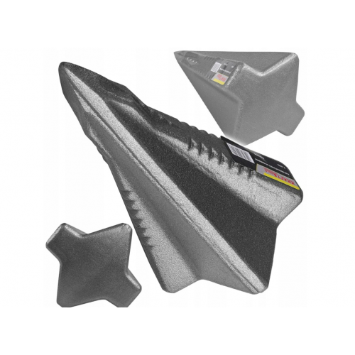 Malkas skaldīšanas asmens, tērauda tapa, 2,3 kg (KD5955)