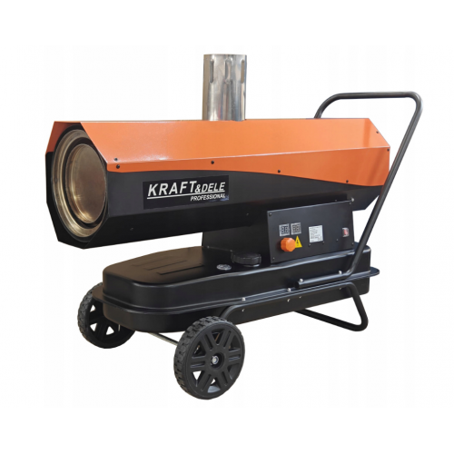 Eļļas sildītāja pūtējs ar izplūdes gāzu termostatu 40 kW 220V Kraft&dele (KD5962)