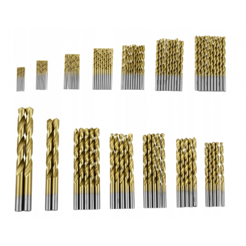 Metāla urbju komplekts 1–10 mm Kraft&dele (KD5967)