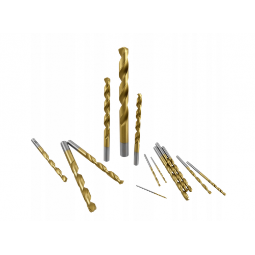 Metāla urbju komplekts 1–10 mm Kraft&dele (KD5967)