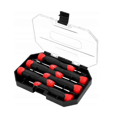 Elektriķa instrumentu komplekts, izolēti skrūvgrieži, sprieguma testeris (KD5979)