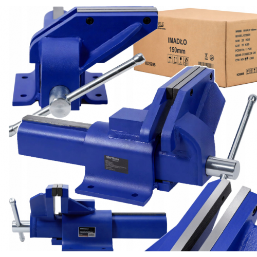 Profesionālās skrūvspīles 150 mm Kraft&dele (KD5995)