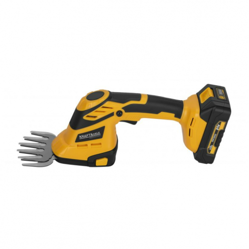 Akumulatora dzīvžogu un zāles trimmeris 2IN1 21V 2AH Kraftdele (KD6033)