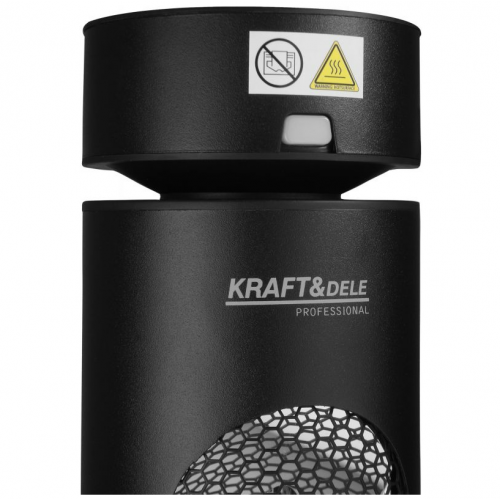 Elektriskais starojuma sildītājs 2500 W 2,5 kW no Kraft&dele (KD6502)
