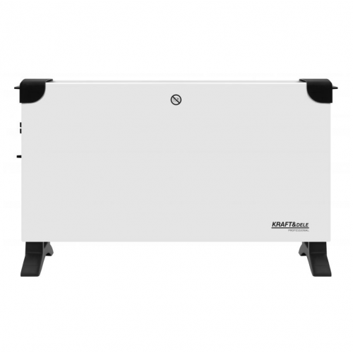 Elektriskais konvektora sildītājs ar termostatu 2000W no Kraft&dele (KD6516)