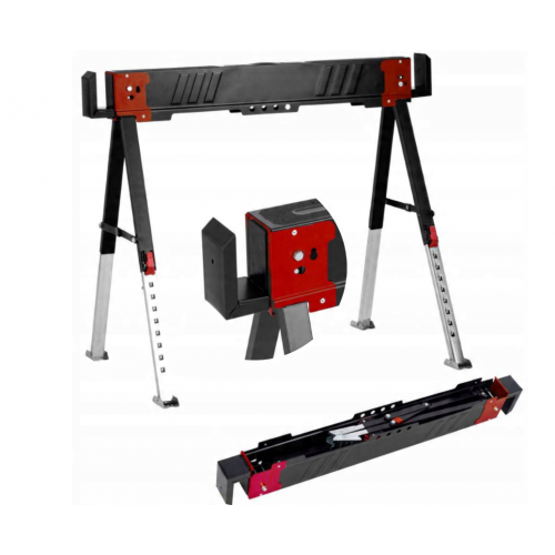 Darbnīcas salokāms atbalsta statīvs  61–85 cm, 500kg, no Kraft&Dele (KD661)
