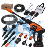 Akumulātora augstspiediena mazgātājs 2x4Ah,20V no Kraft&Dele (KD662)