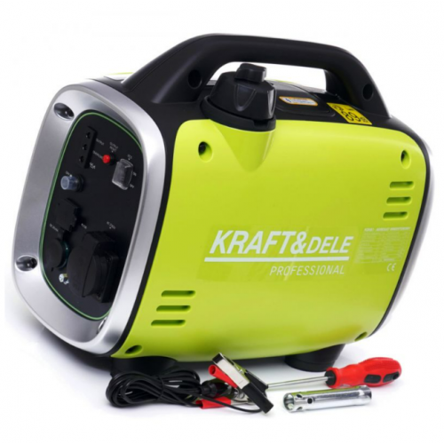Invertora ģenerators 1,2 kW / 1,3 kW no Kraft&Dele  (KD683) 
