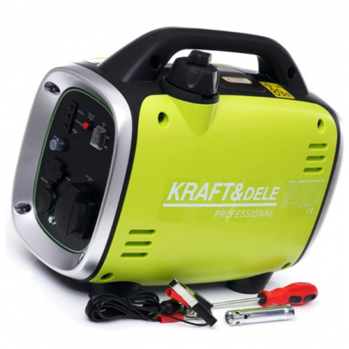 Invertora ģenerators 1,2 kW / 1,3 kW no Kraft&Dele  (KD683) 