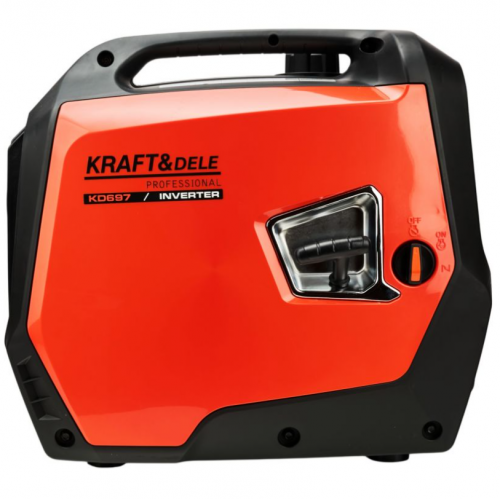 Portatīvs invertora elektrības ģenerators 2.5 kW, 230V, 62dB no Kraft&dele (KD697)