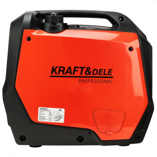Portatīvs invertora elektrības ģenerators 2.5 kW, 230V, 62dB no Kraft&dele (KD697)