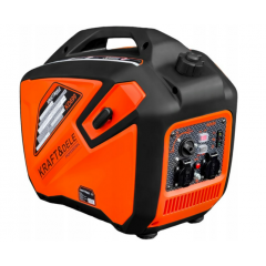 Benzīna inventora ģenerators 3,5kW 3500W 2X230 V Kraft&dele (KD699)