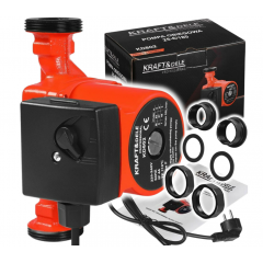 Cirkulacijas apkures sūknis 25-6/180 40 db(a) 58 l/min kraft&dele (KD802)