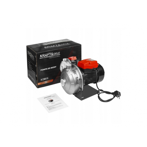 Насос для чистой воды 800 Вт 80 л/мин 1,25 дюйма для полива сада (KD806)