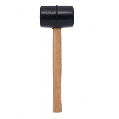 Gumijas āmurs ar koka rokturis 30 cm, 500 g no Kraft&dele (KD900)