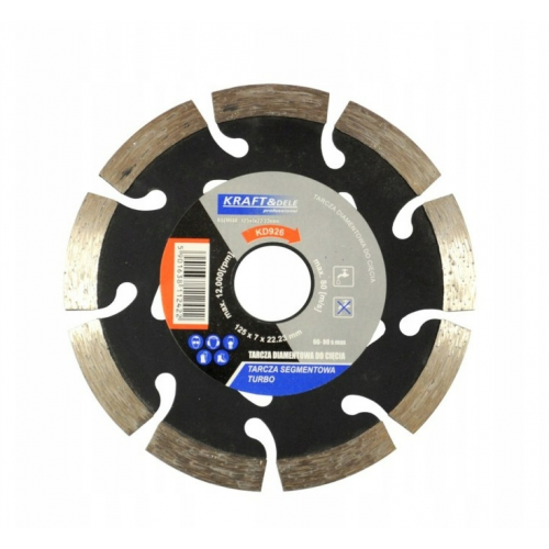 Dimanta disks 125x22,2 mm Kraft&dele (KD926)