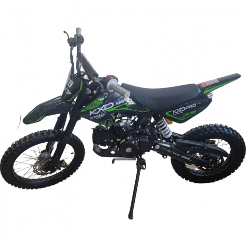 Benzīna motocikls 125см3, 17"/14" KXD 607 PRO HAWK (elektriskais + kick starts)