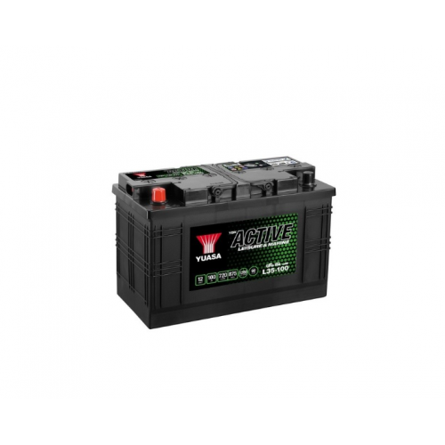 Akumulators 12V 100Ah 720A L+ YUASA Active Leisure & Marine (L35-100)