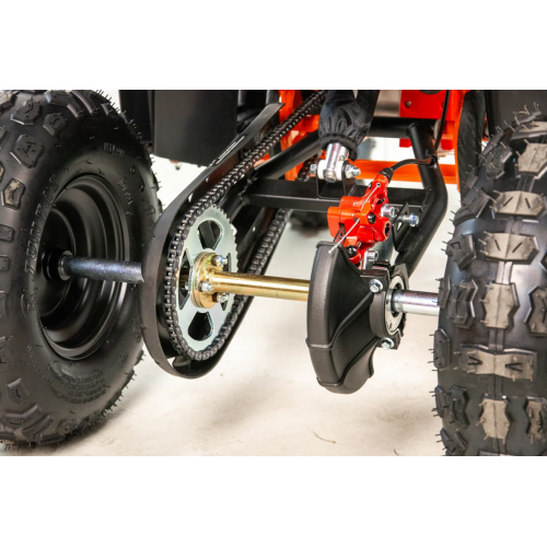 Benzīna 2T kvadracikls ​​​​49cm3, 6" no ASIX M10 (Elektriskais + rokas starteris)