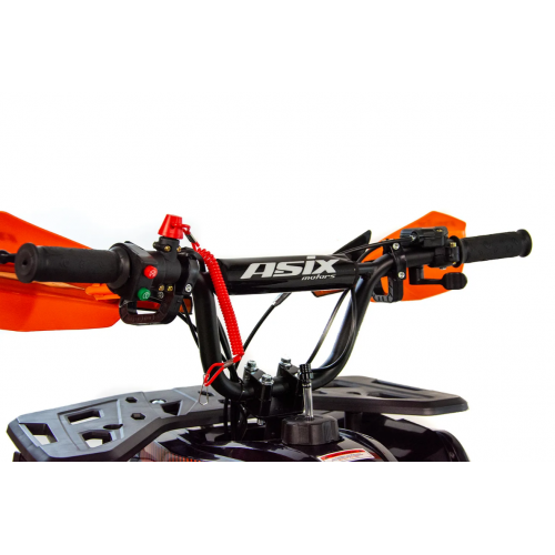 Benzīna 2T kvadracikls ​​​​49cm3, 6" no ASIX M10 (Elektriskais + rokas starteris)