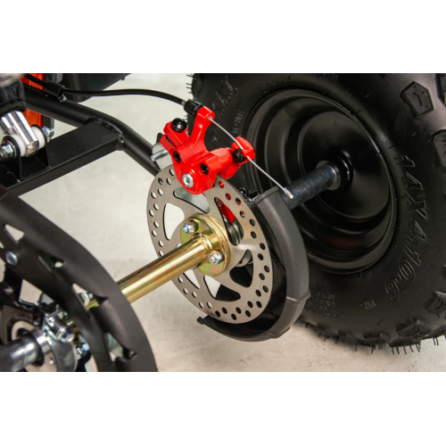 Benzīna 2T kvadracikls ​​​​49cm3, 6" no ASIX M10 (Elektriskais + rokas starteris)