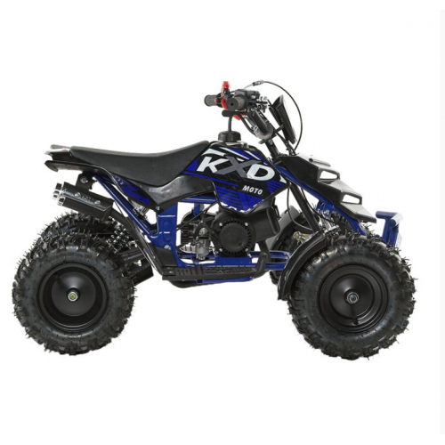 Benzīna 2T kvadracikls ​​​​49cm3, 6" no KXD M5A (Rokas starteris - Easy start)