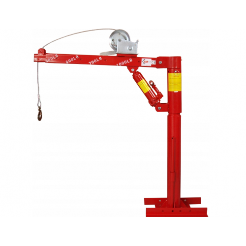 HDS Celtnis 450kg auto pacēlājs + vinčā - grozāms 360 , 0-205cm (MT12102)