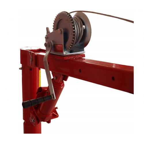 HDS Celtnis 450kg auto pacēlājs + vinčā - grozāms 360 , 0-205cm (MT12102)