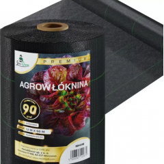 Agrotekstils / Agroplēve / dārza pārsegs pret nezālēm 90g/m 1,1x50m (SDH318)