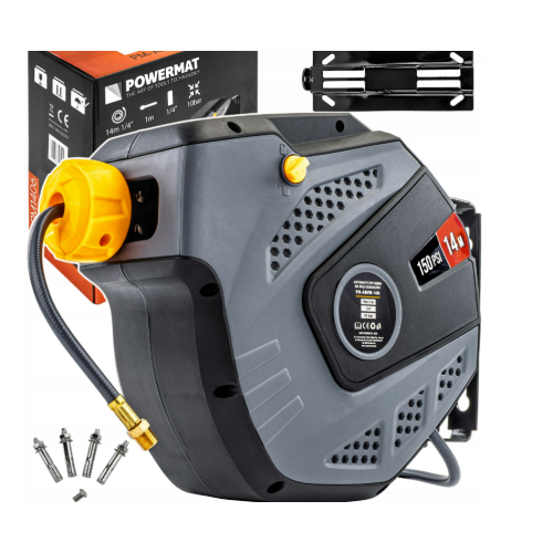 Automātiskā šļūtenes spole 14m 10bar (PM-ABNW-14M)